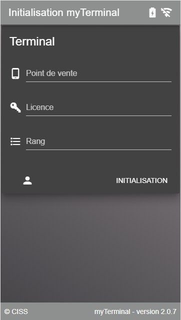 Initialisation Terminal